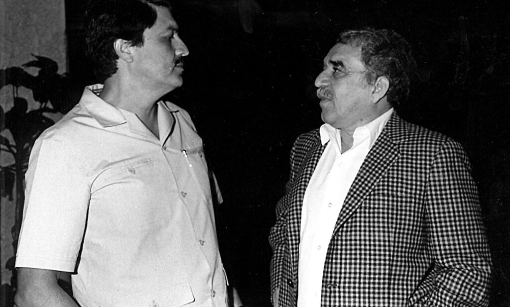 Sergio Ramírez Mercado con Gabriel García Márquez