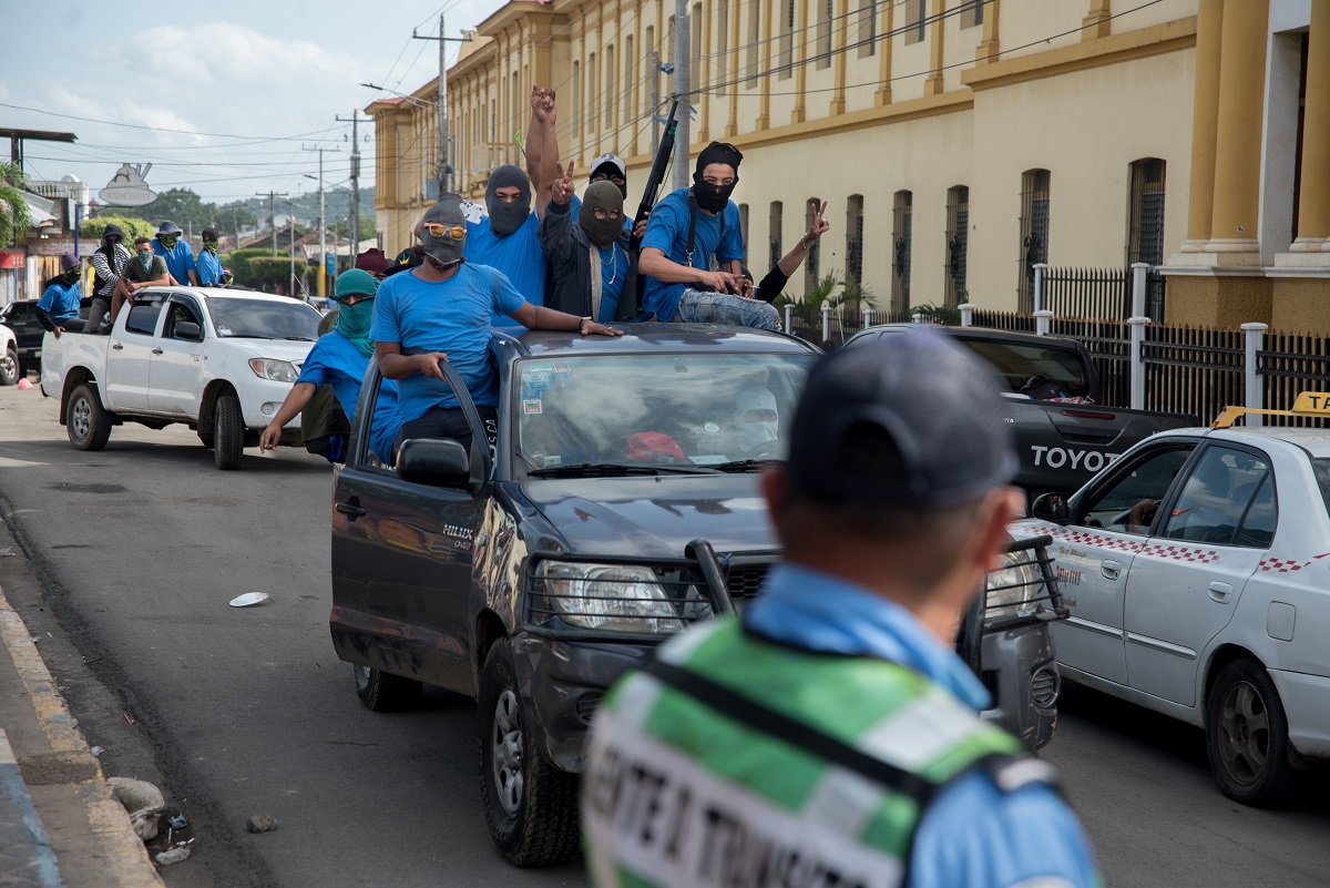 paramilitares en Nicaragua