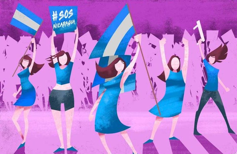 Participación de las mujeres en la Rebelión de Abril de 2018