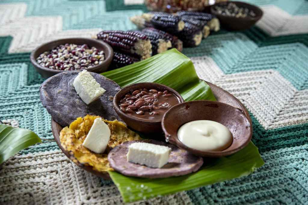 tortillas de colores