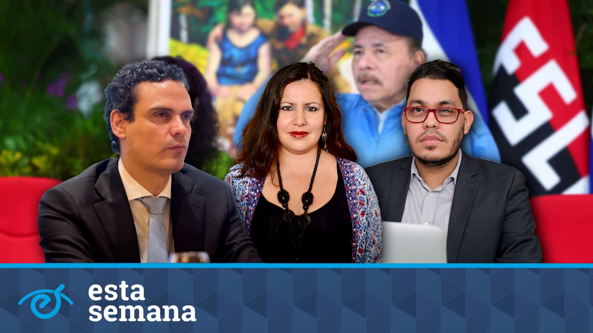 Paulo Abrao, Erika Guevara y Danny Ramirez