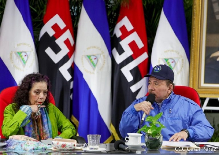 Rosario Murillo y Daniel Ortega