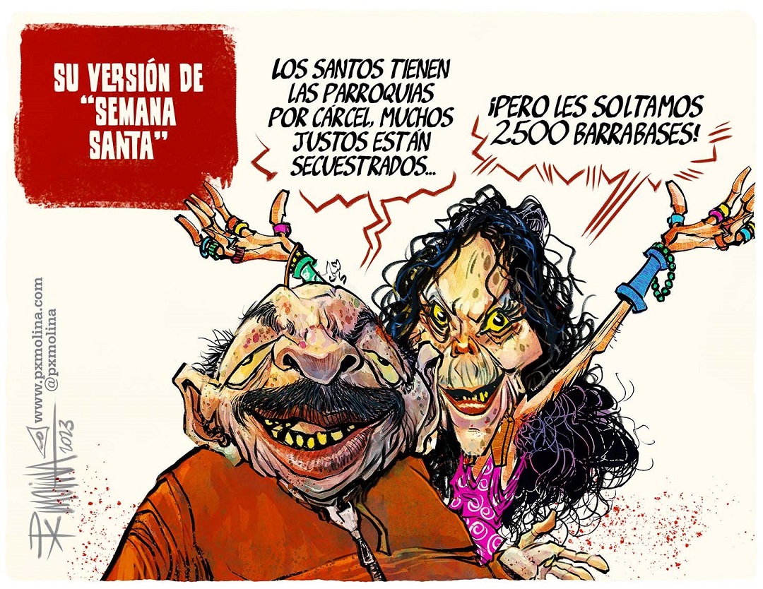 Caricatura semana santa