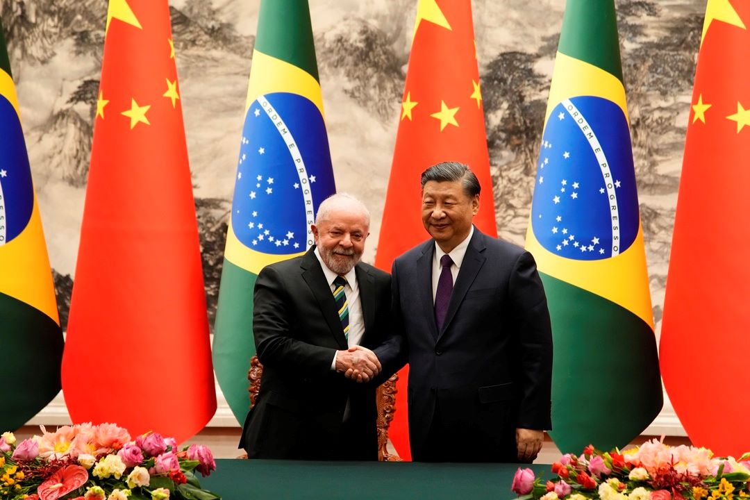 Lula da Silva y Xi Jinping