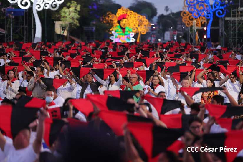 Militantes del FSLN