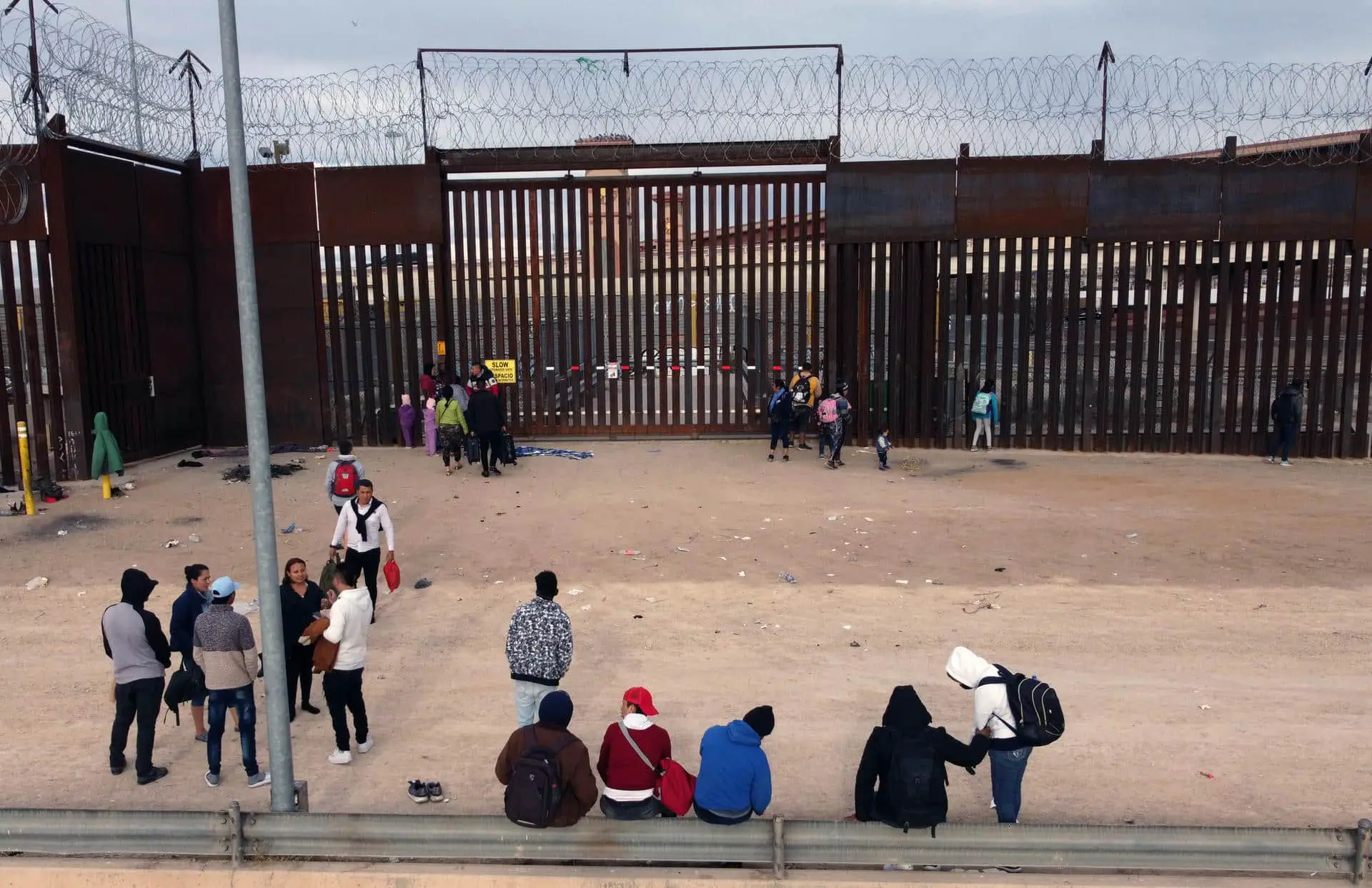 puesto fronterizo en El Paso, Texas