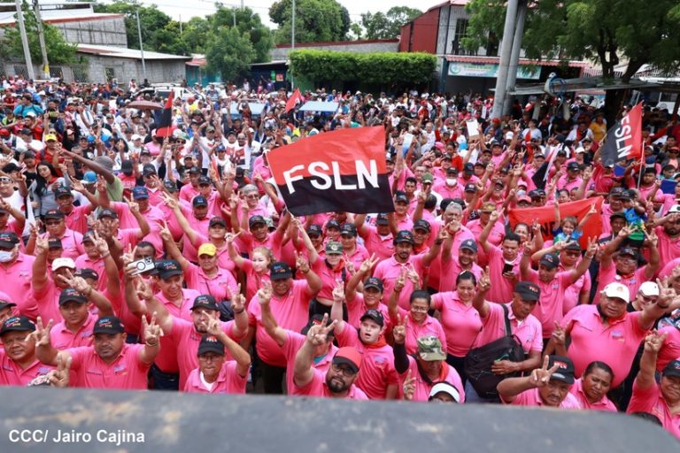 Celebración sandinista