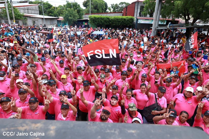 Celebración sandinista