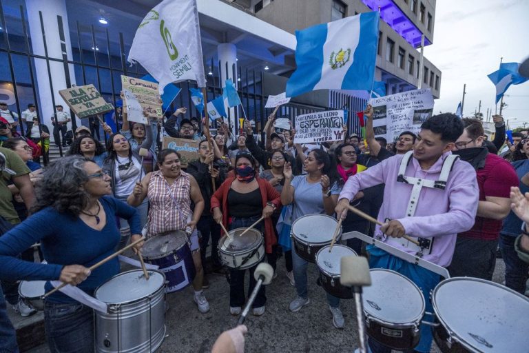 Protestas en Guatemala