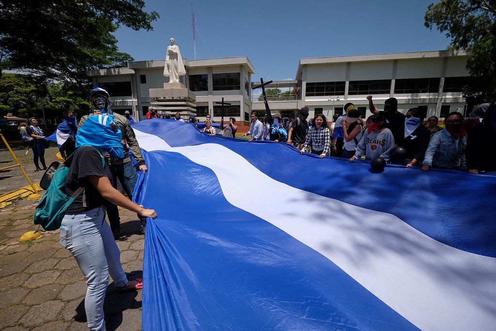 Protesta en la UCA