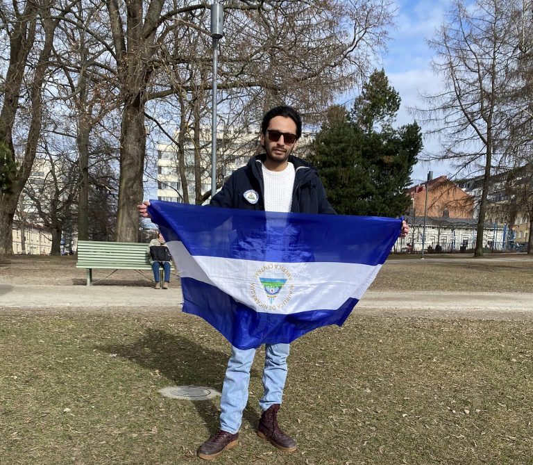 Kevin Román el 19 de abril de 2023 en Finlandia. Foto: Cortesía.