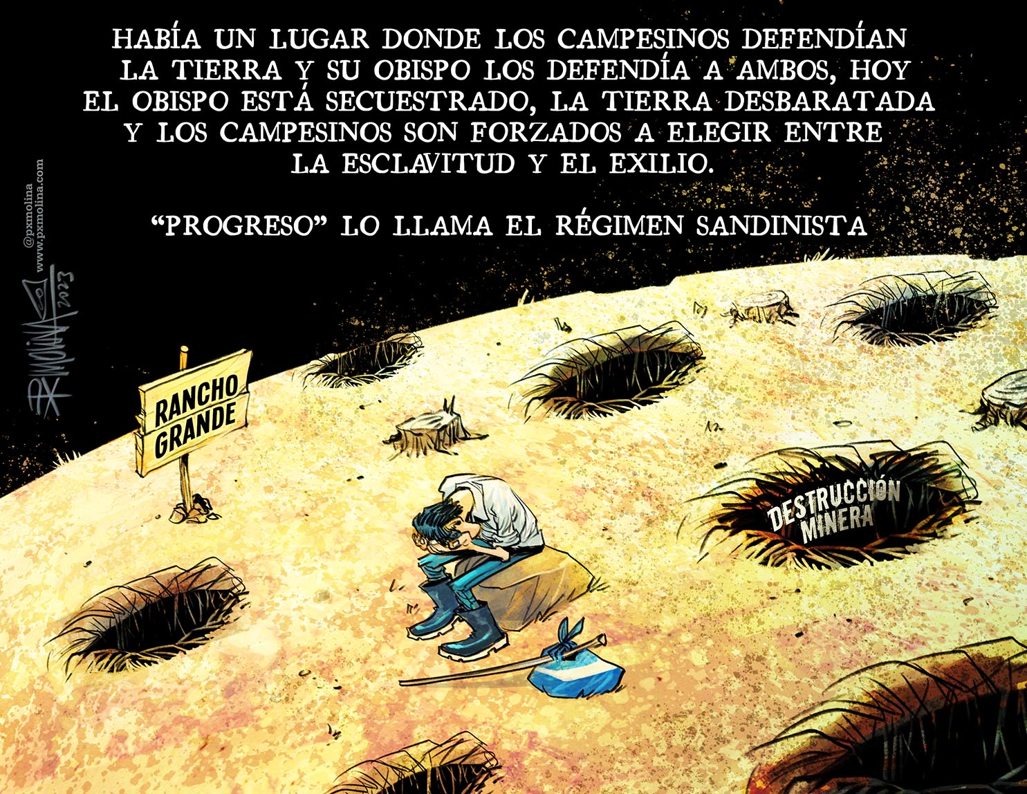 Caricatura Rancho Grande