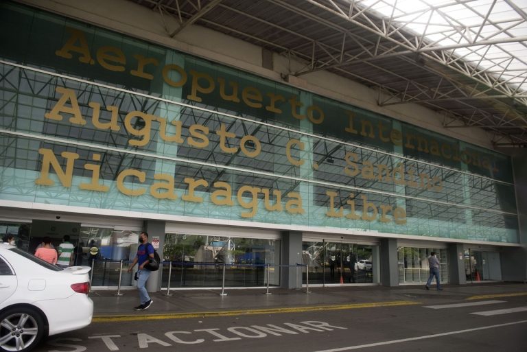 Aeropuerto Augusto C. Sandino de Managua.