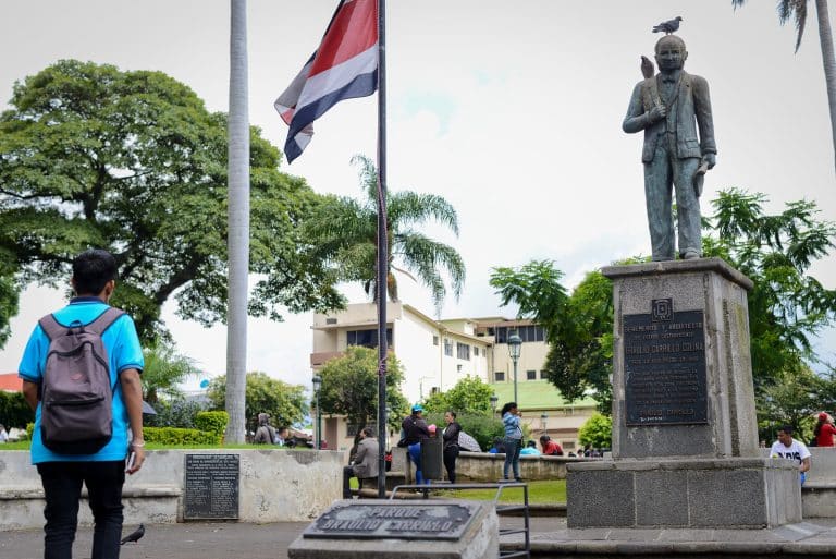 Parque La Merced en Costa Rica