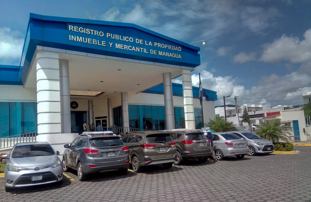 Registro Público en Managua, Nicaragua