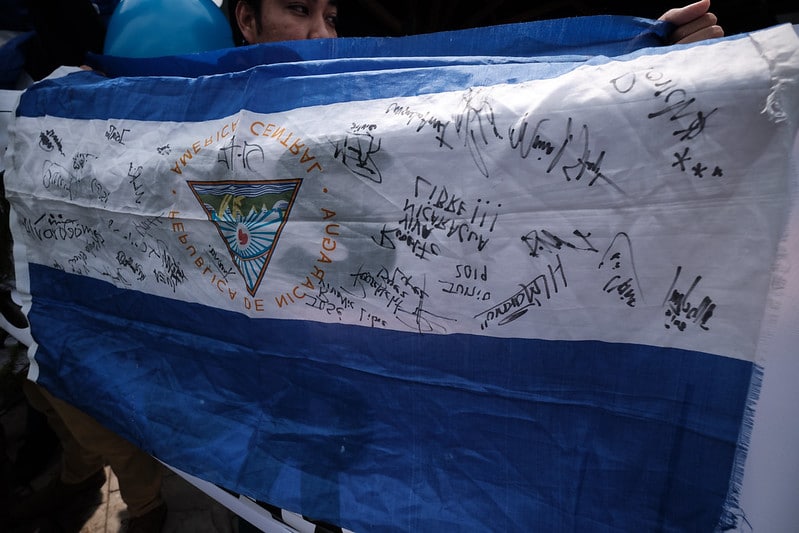 Bandera de Nicaragua