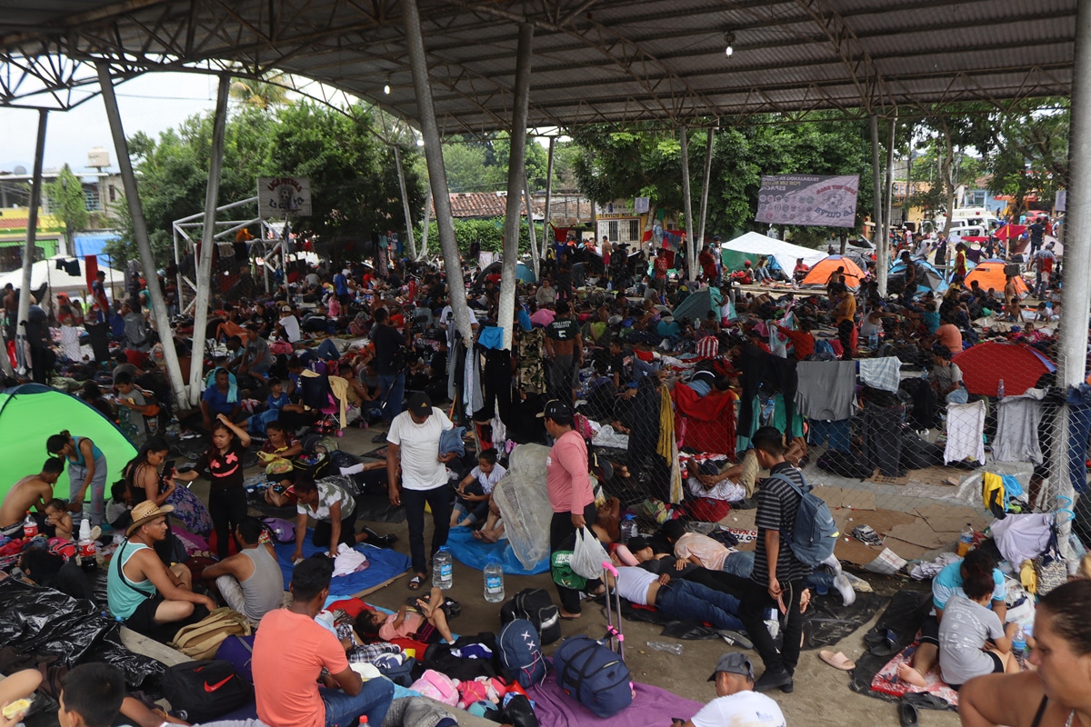 caravana migrante de México hacia Estados Unidos