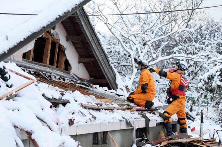 terremoto en Japón