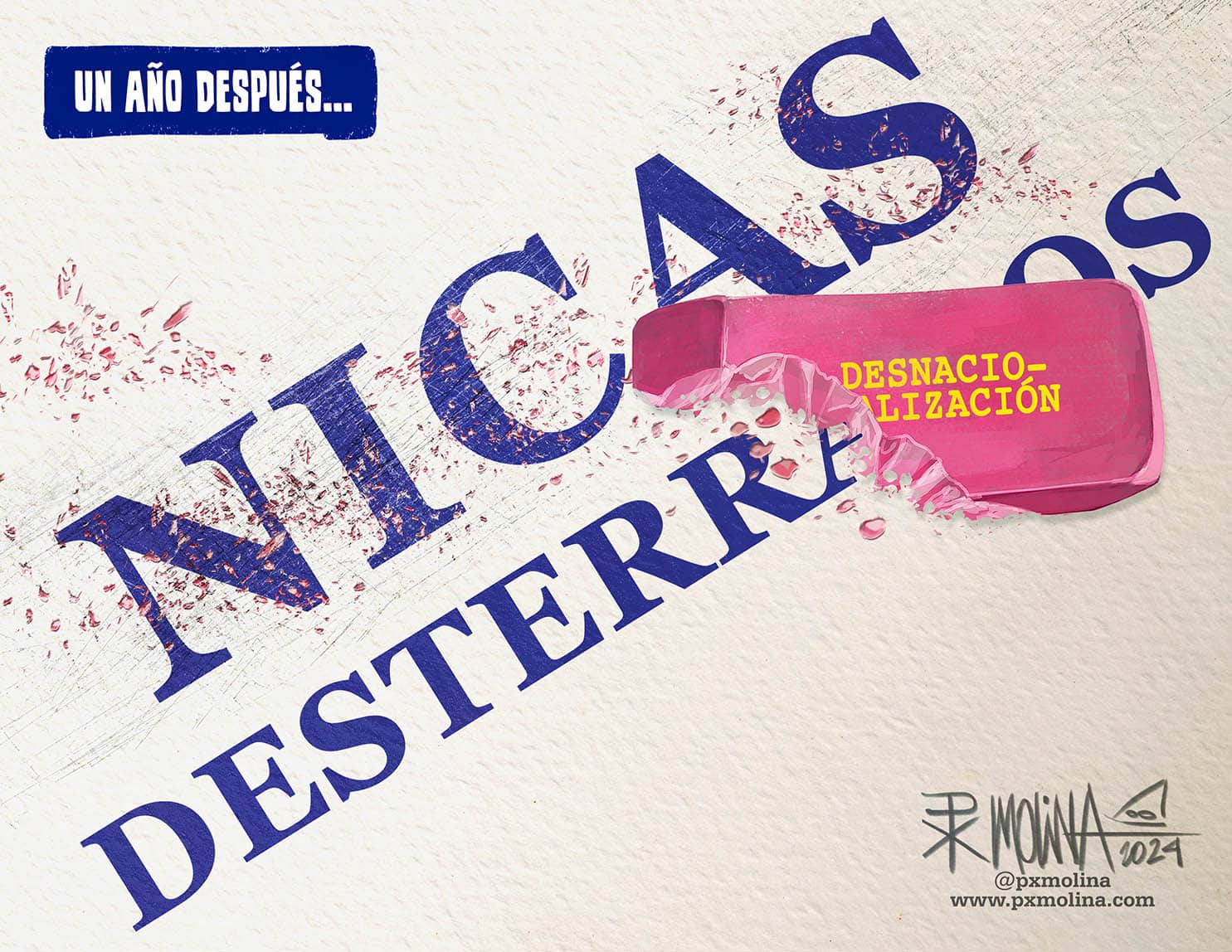 nicaragüenses desterrados