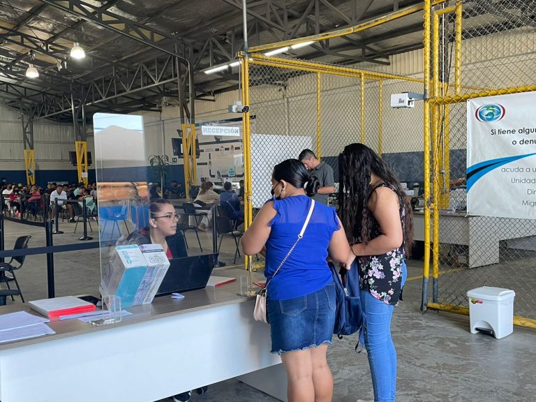 Unidad de Refugio de la Dirección de Migración y Extranjería de Costa Rica, septiembre de 2022. Foto: Confidencial