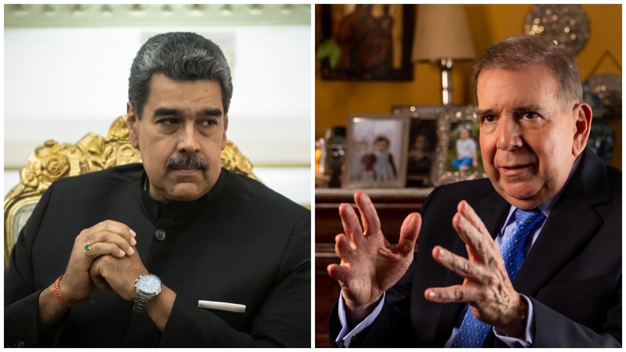 Nicolás Maduro Edmundo González