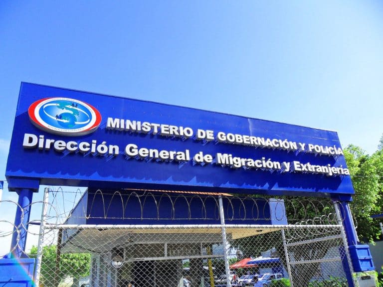 Sede central de la Dirección de Migración y Extranjería (DGME) de Costa Rica.