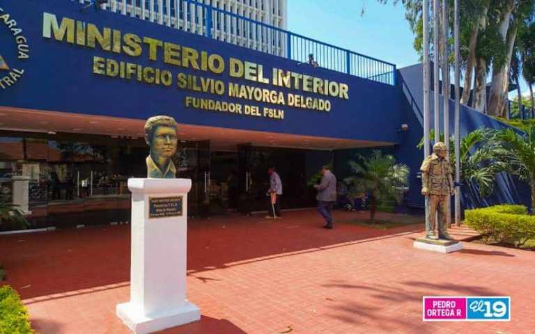 Ministerio del Interior, en Managua.