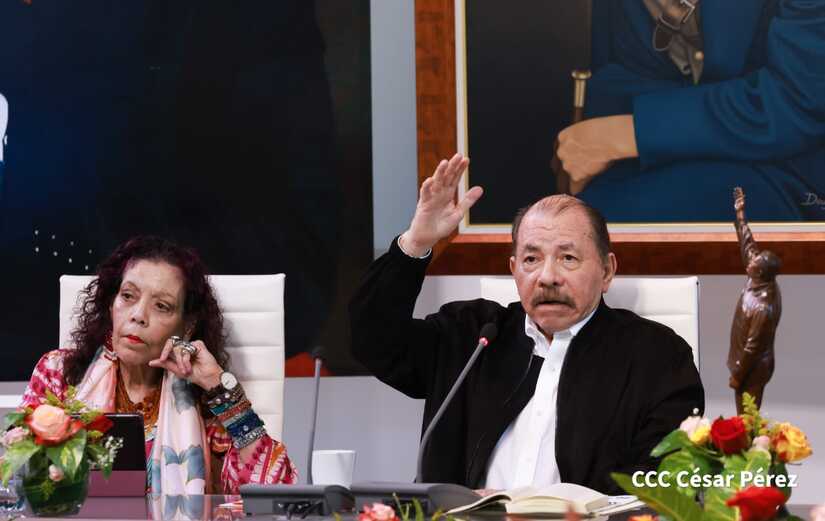 Rosario Murillo y Daniel Ortega