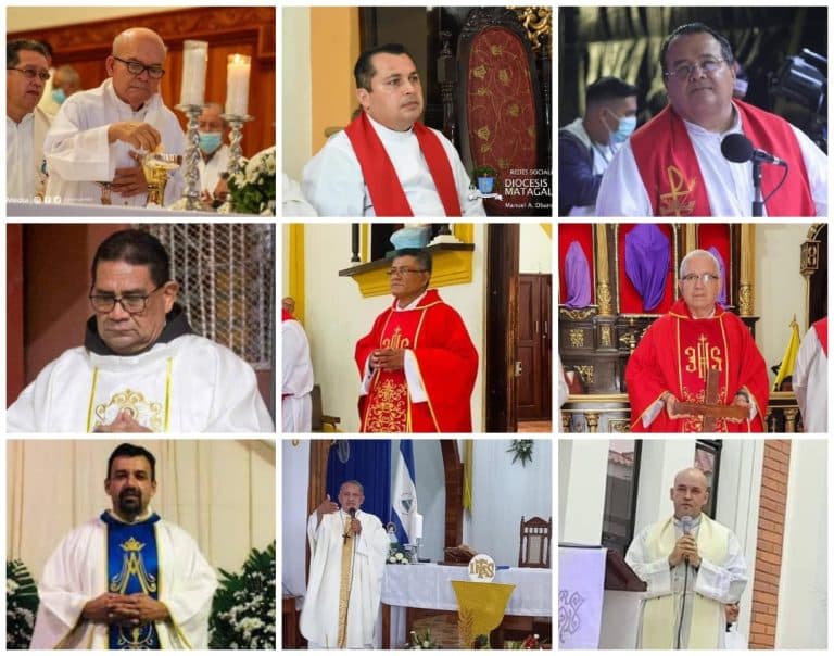 sacerdotes detenidos Nicaragua