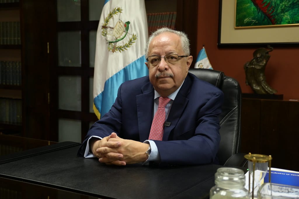 Carlos Ramiro Martínez, Chancellor of Guatemala.