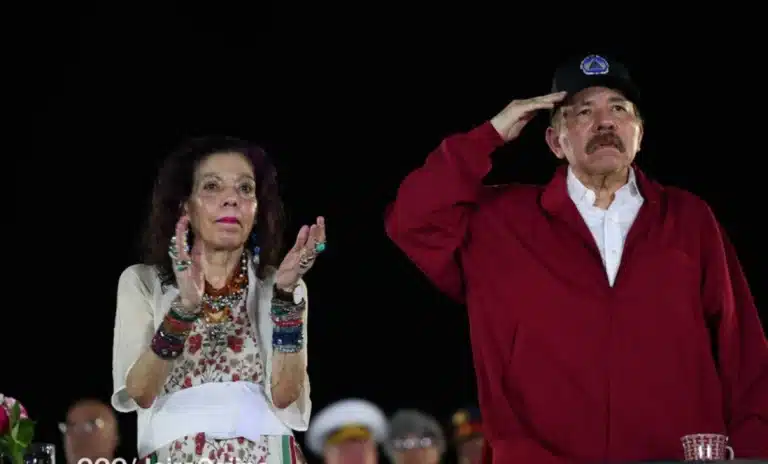 Rosario Murillo y Daniel Ortega.