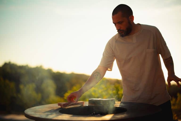 El chef Iván Arauz