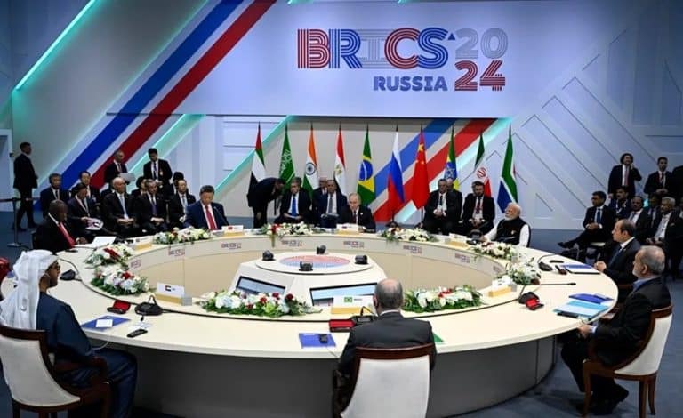 Reunión de la cumbre de los BRICS.