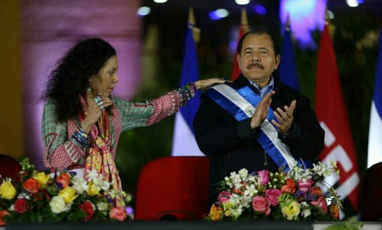 Rosario Murillo y Daniel Ortega.