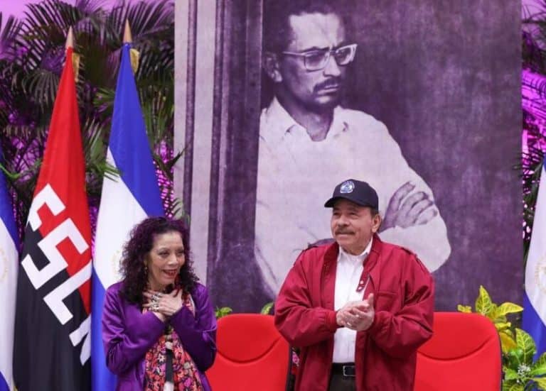 Rosario Murillo y Daniel Ortega