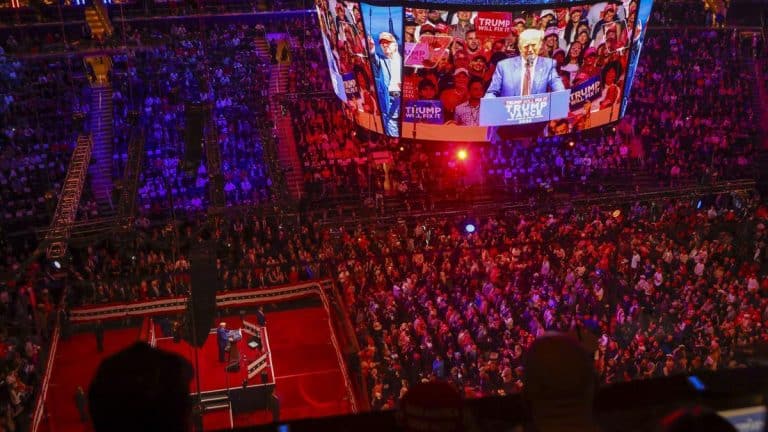 Trump en el Madison Square Garden