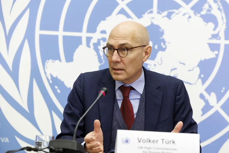 El alto comisionado de la Naciones Unidas para los derechos humanos, Volker Türk.