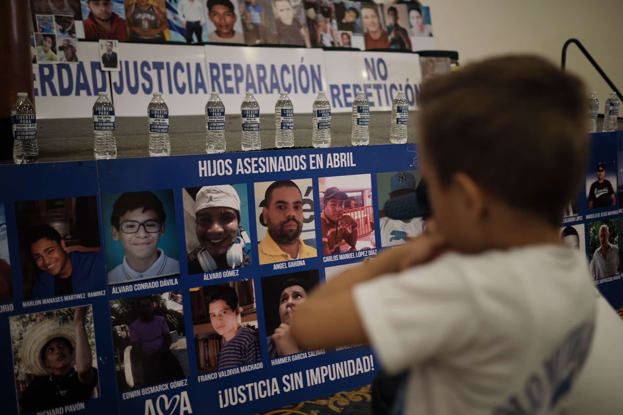 Una de las últimas conmemoraciones del Día de los Derechos Humanos, en diciembre de 2019, en Nicaragua.