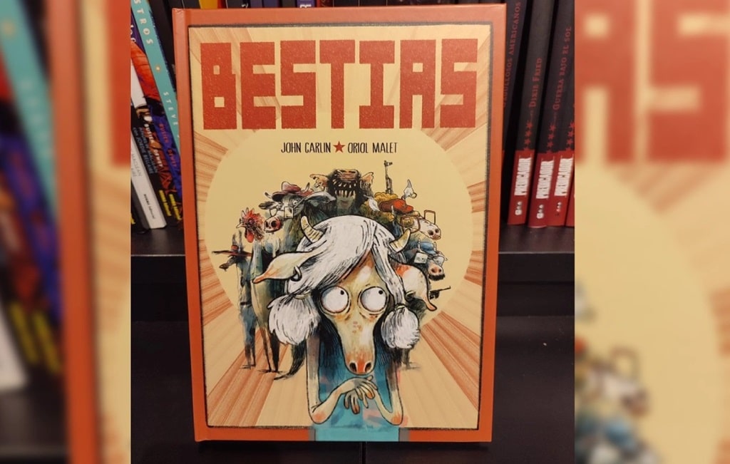 Portada del cómic “Bestias”.