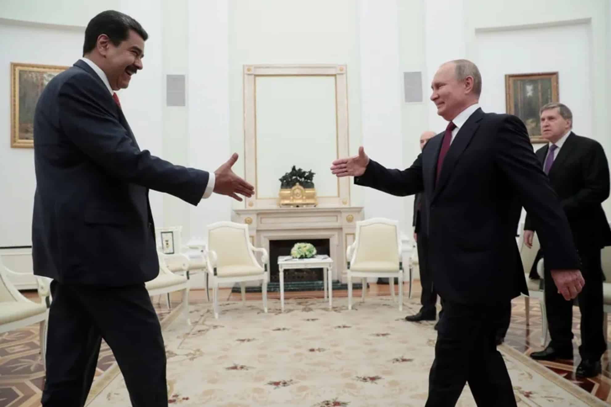 Nicolás Maduro y Vladimir Putin.